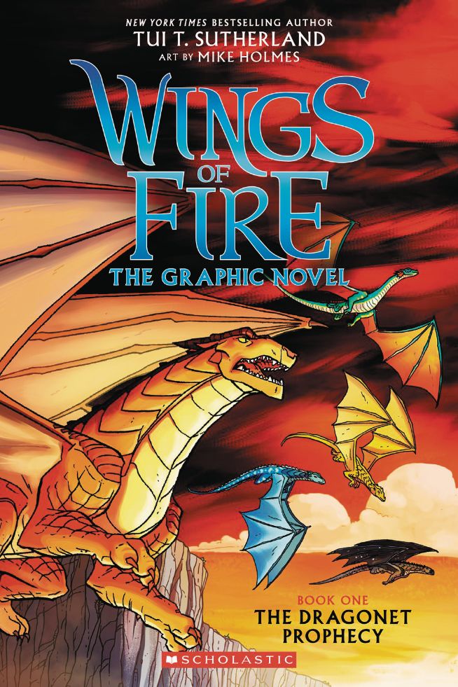 Wings of Fire: The Dragonet Prophecy: A Graphic Novel (Wings of Fire Graphic Novel #1)
