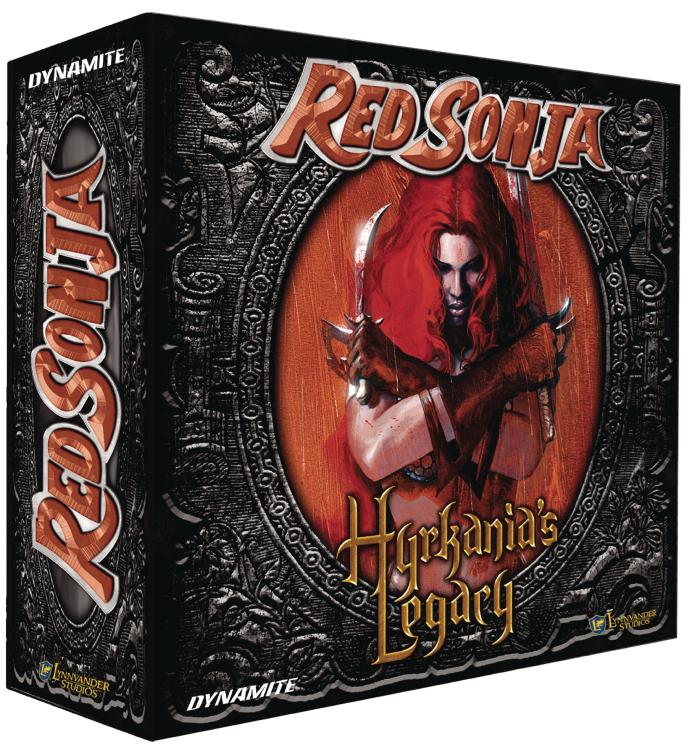 Dynamite Red Sonja: Hyrkania's Legacy Adventure Board Game
