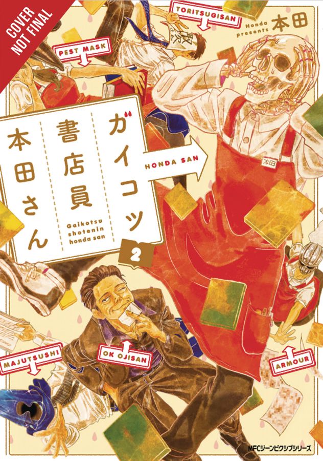 Skull-face Bookseller Honda-san, Vol. 2