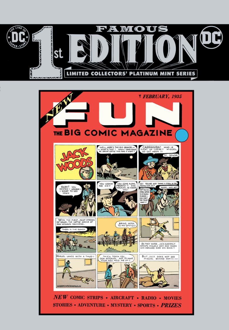 Famous First Edition #1: New Fun Comics: Platinum Mint (Hardcover)