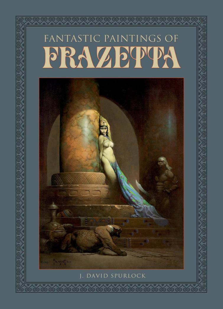Fantastic Paintings of Frazetta (Hardcover)