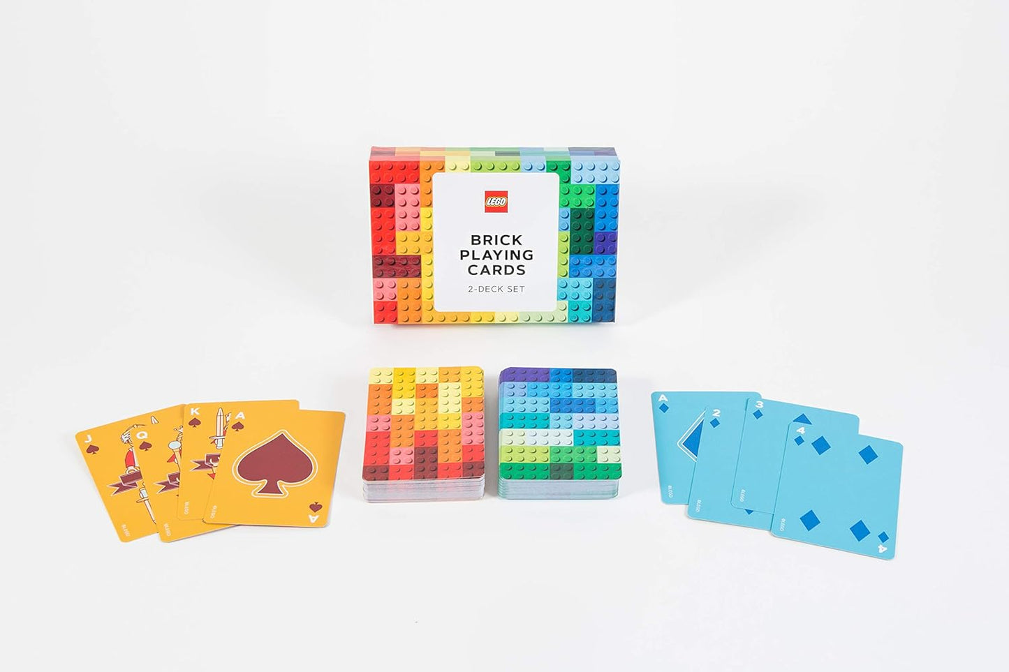 Lego Brick Playing Cards: 2-Deck Set