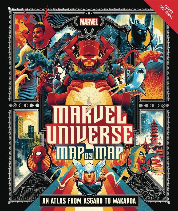 Marvel Universe Map By Map (Hardcover)