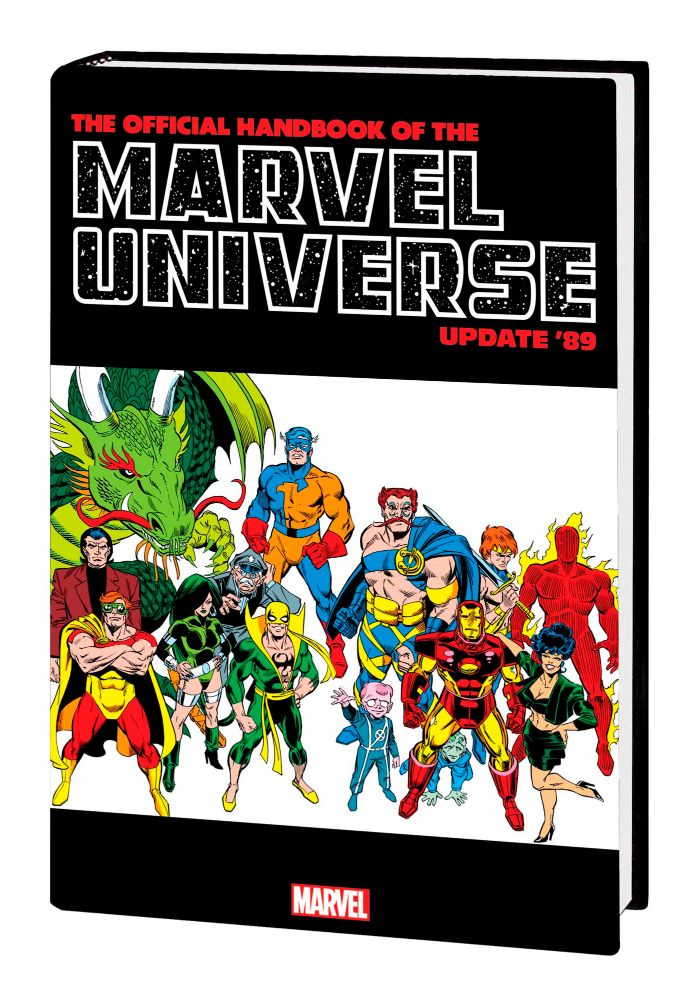 Official Handbook of the Marvel Universe, Update '89 Omnibus IRON MAN COVER (Hardcover)