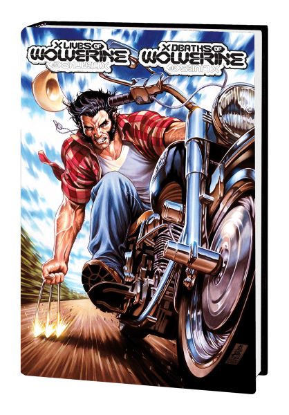 X Lives and Deaths of Wolverine BROOKS VARIANT (Hardcover)