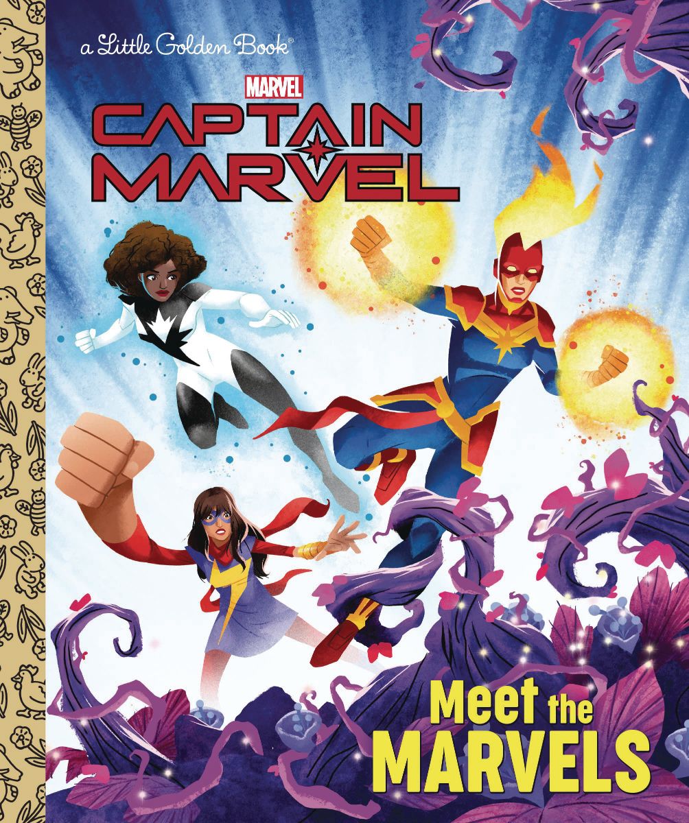 Meet the Marvels (Marvel) (Little Golden Book)