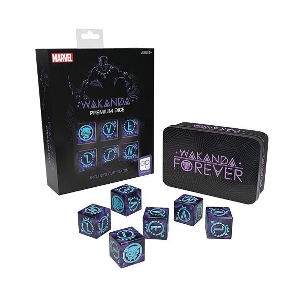 Premium d6 Dice Set: Wakanda Forever (6)