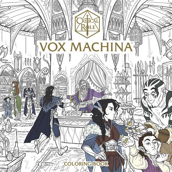 Critical Role: Vox Machina Coloring Book