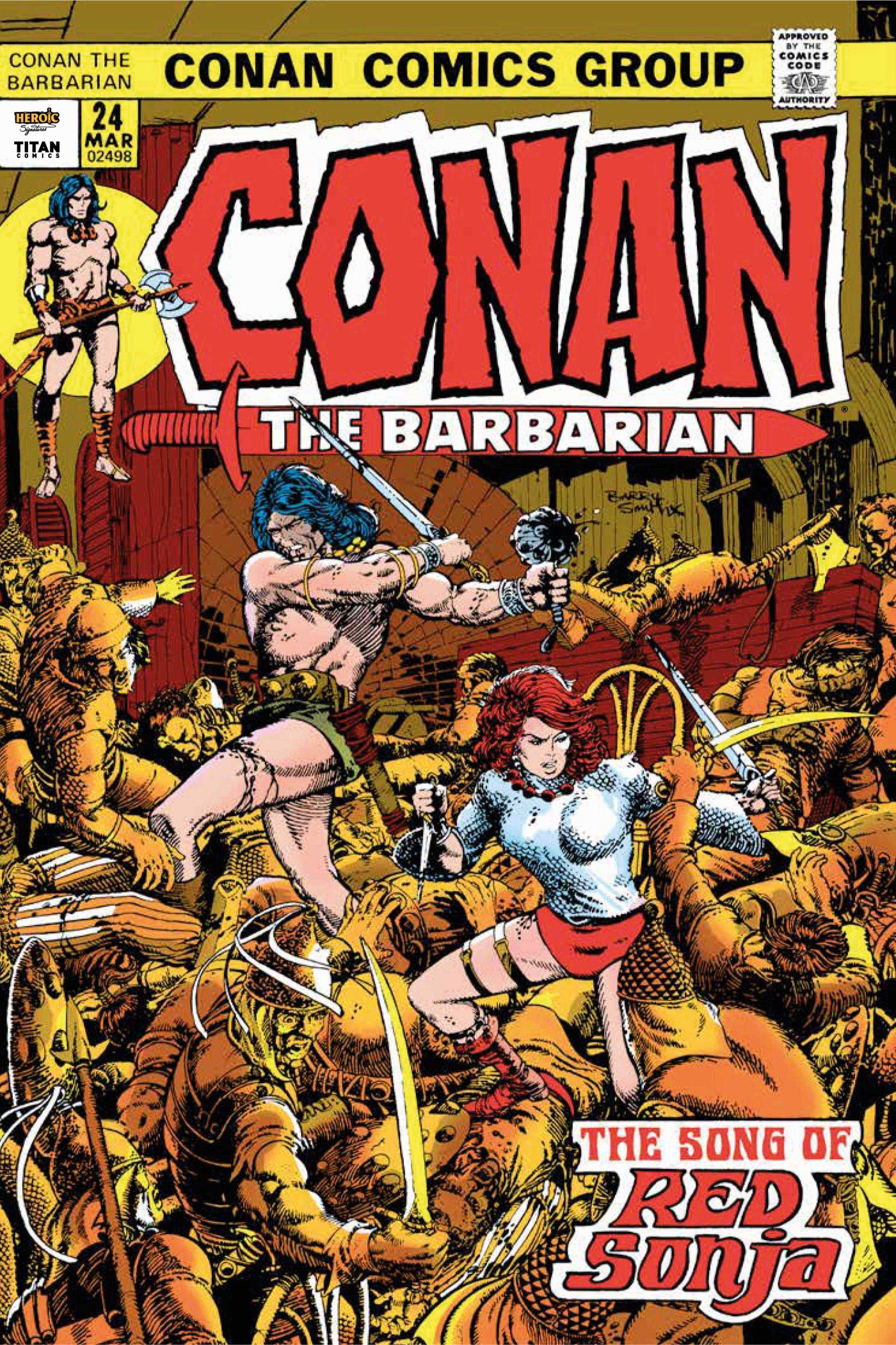 Conan the Barbarian: The Original Comics Omnibus Volume 1 (Direct Market Variant Hardcover)