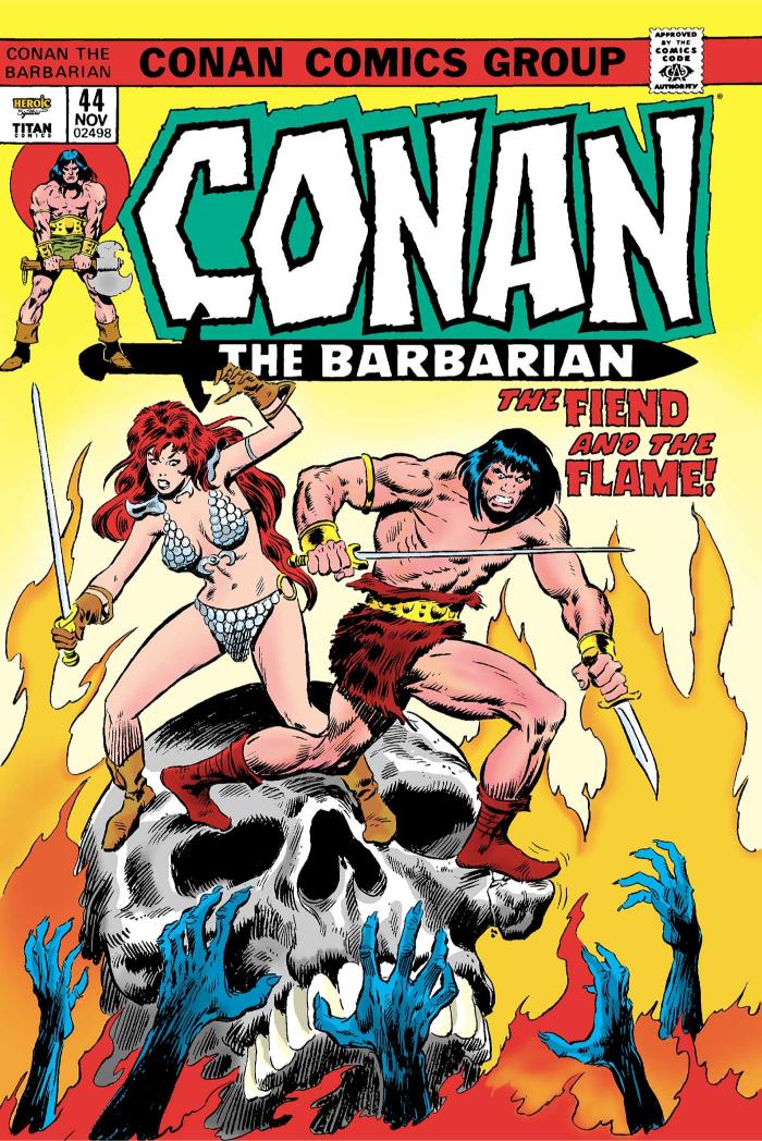 Conan the Barbarian: The Original Comics Omnibus Volume 2 (Direct Market Variant Hardcover)