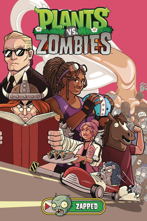 Plants vs. Zombies Volume 23: Zapped (Hardcover)