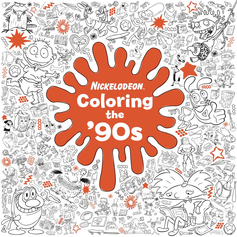 Coloring the '90s (Nickelodeon Coloring Book)