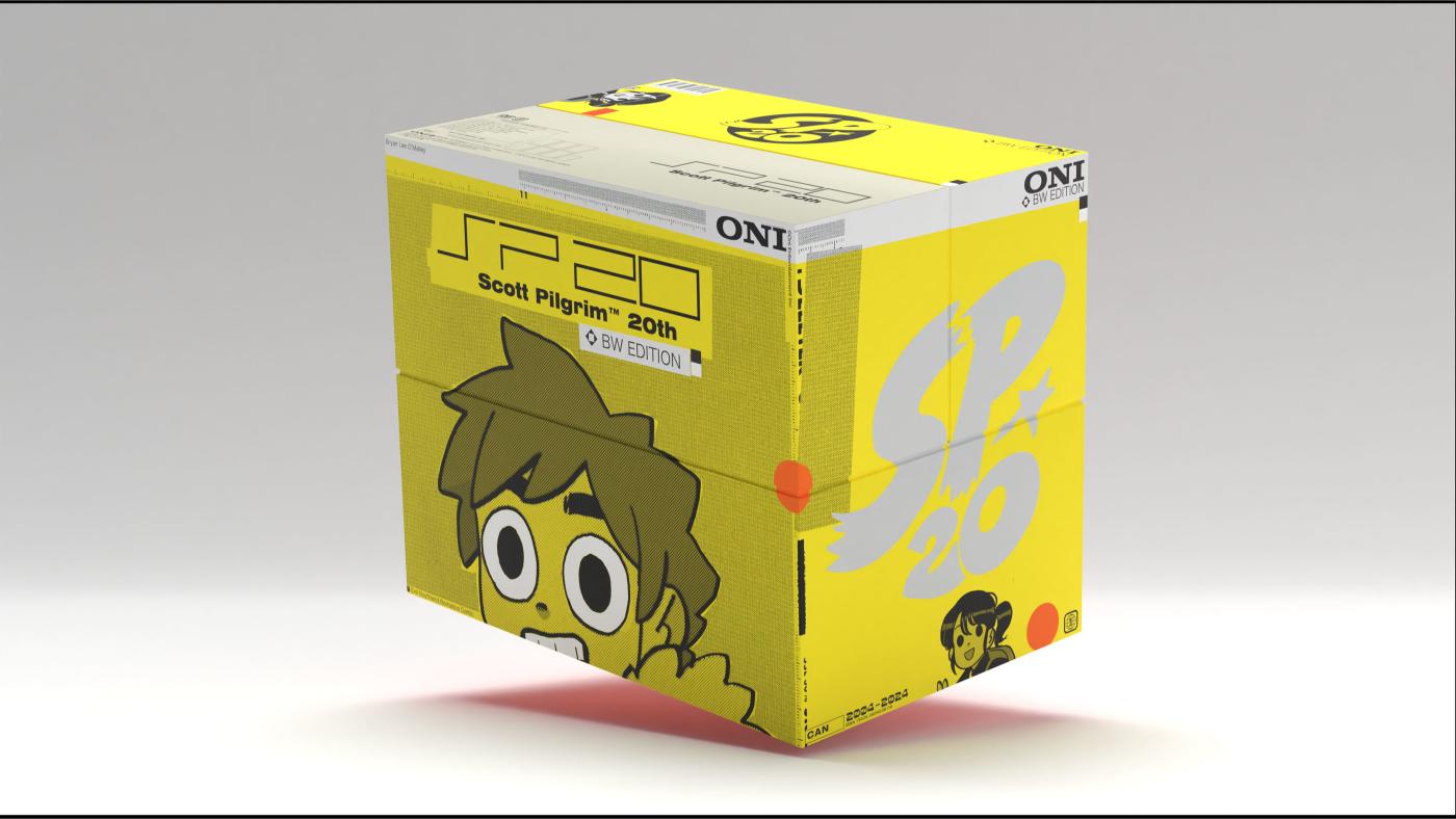 Scott Pilgrim 20th Anniversary B&W Hardcover Box Set