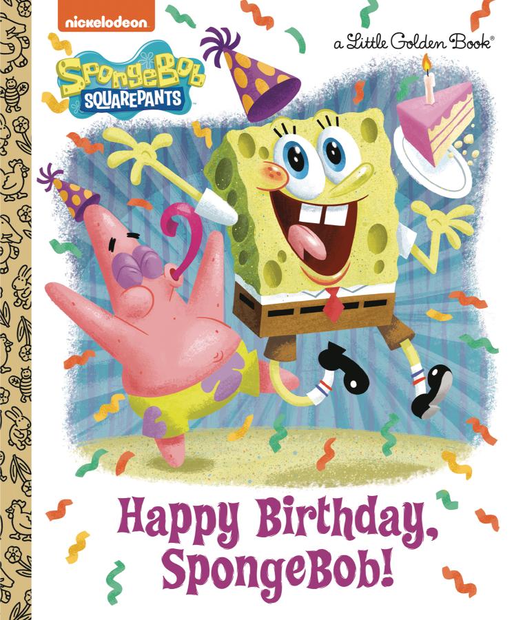 Happy Birthday, SpongeBob! (SpongeBob SquarePants) (Little Golden Book)