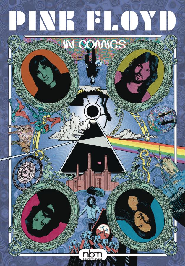 Pink Floyd in Comics! (NBM Comics Biographies) (Hardcover)