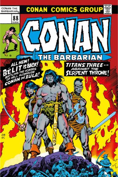 Conan The Barbarian: The Original Comics Omnibus Vol. 4