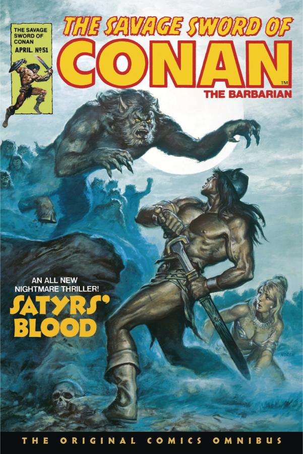 The Savage Sword of Conan: The Original Comics Omnibus Vol. 4 (Direct Market Variant Hardcover)