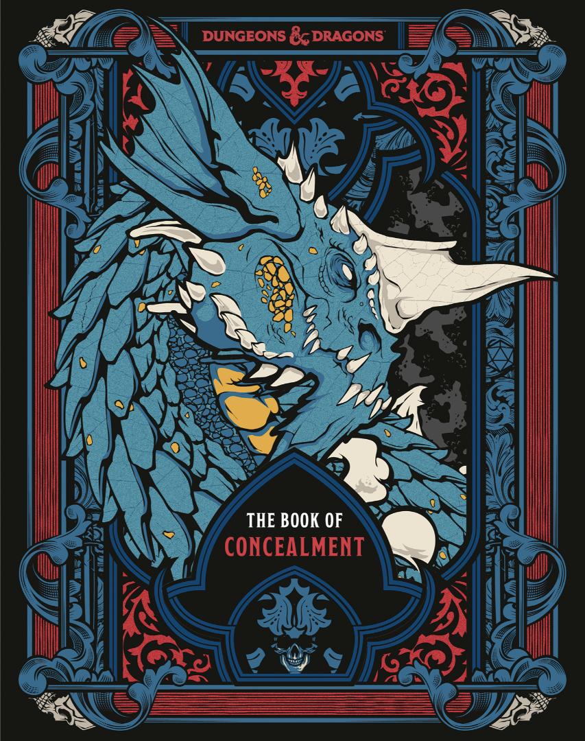 The Book of Concealment (Dungeons & Dragons): A Game Screen and Journal in One (Hardcover)