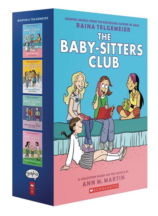 The Baby-sitters Club #1-4 Graphic Novel Box Set