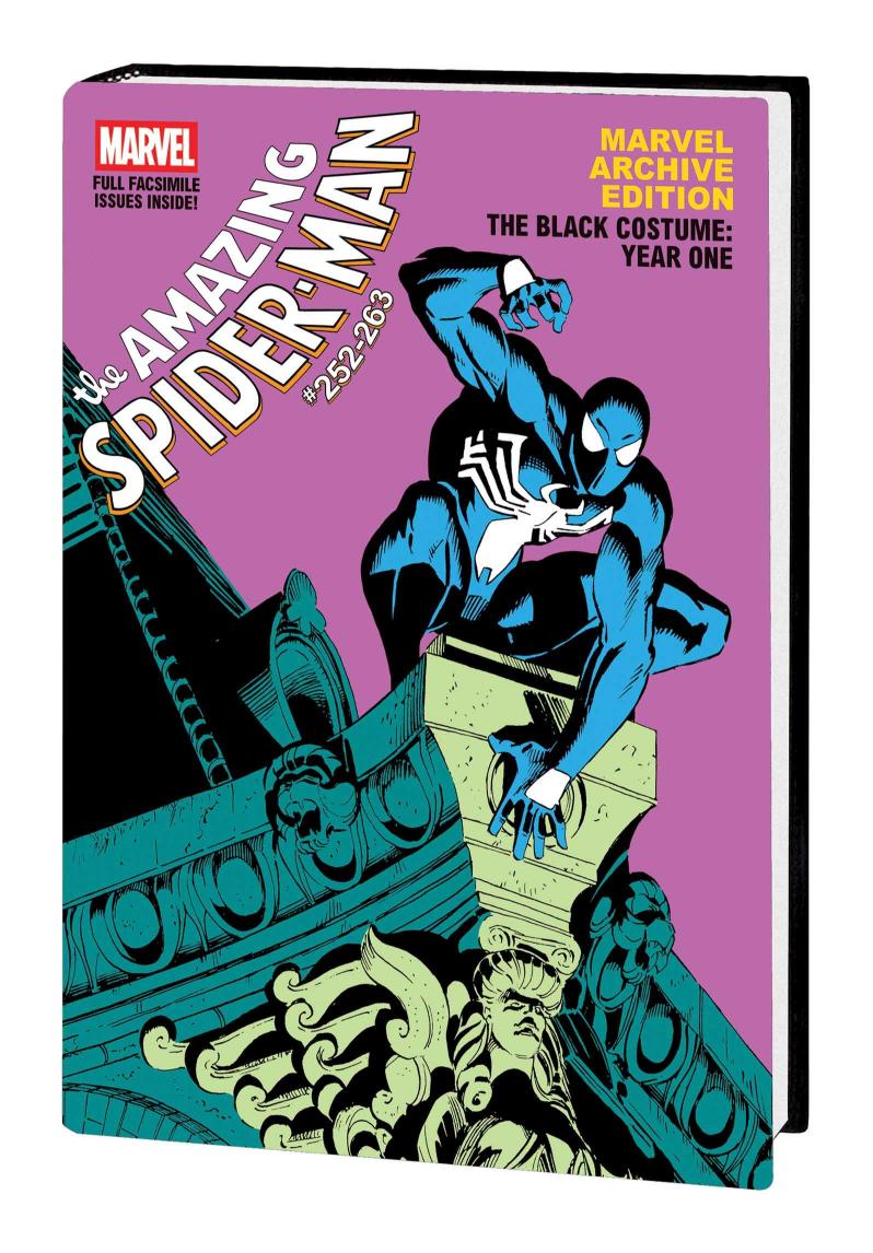 Marvel Archive Edition: Amazing Spider-Man - The Black Costume: Year One Gallery Edition Ron Frenz Original First Issue Cover (Hardcover)
