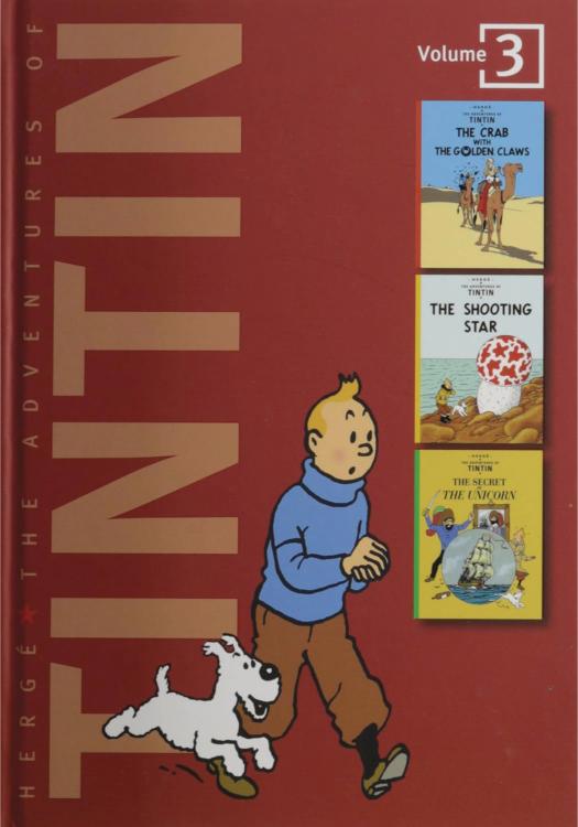 The Adventures of Tintin: Volume 3: The Black Island / King Ottokar’s Sceptre / The Crab with the Golden Claws (Hardcover)