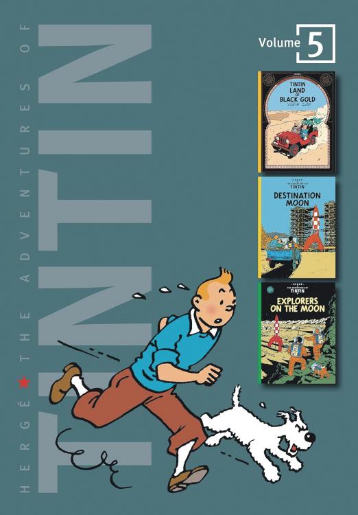 The Adventures of Tintin: Volume 5: The Seven Crystal Balls / Prisoners of the Sun / Land of Black Gold (Hardcover)