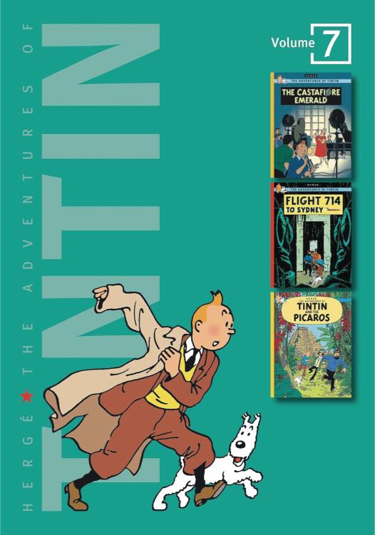 The Adventures of Tintin: Volume 7: The Red Sea Sharks / Tintin in Tibet / The Castafiore Emerald (Hardcover)