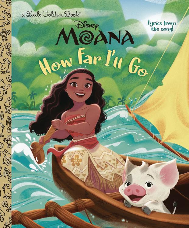 How Far I'll Go (Disney Moana) (Little Golden Book)