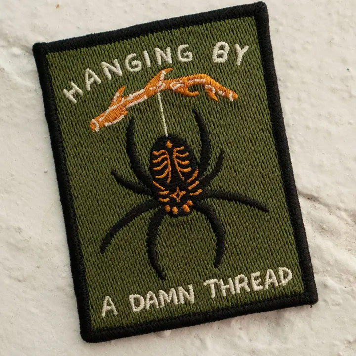 Stay Home Club Patch: Hanging By a Thread