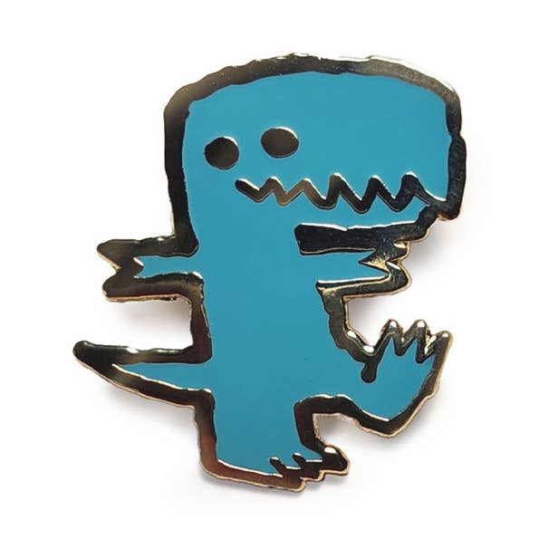 The Scott C Shop Enamel Pin: Tyro