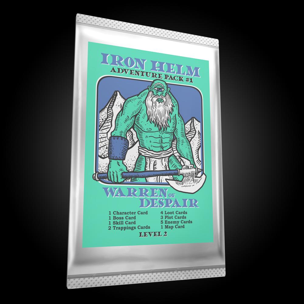 Iron Helm: Adventure Pack #1 - Warren of Despair