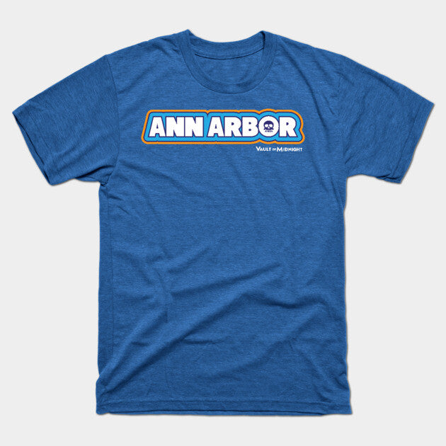 T-Shirt: Vault of Midnight Ann Arbor - Royal Blue