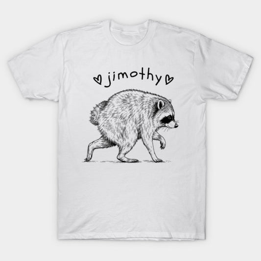 T-Shirt: Jimothy - White