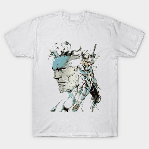 T-Shirt: Liberty's Son Snake - White