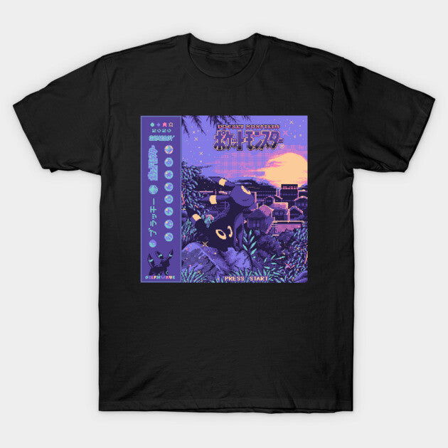 T-Shirt: Summer Nights Umbreon - Black