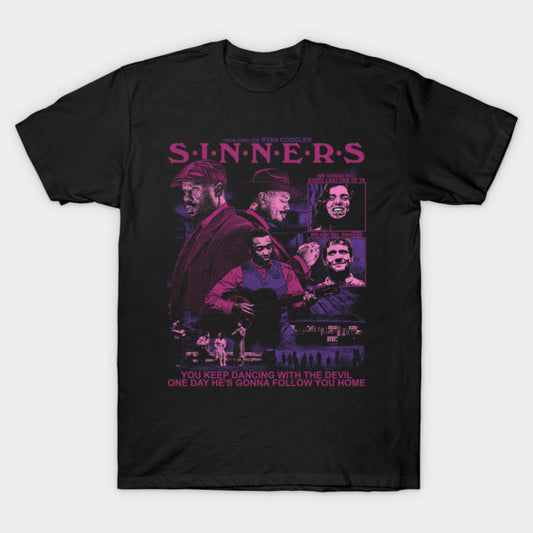 T-Shirt: Sinners - Black