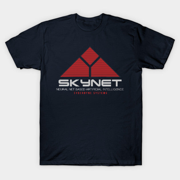 T-Shirt: Skynet - Navy