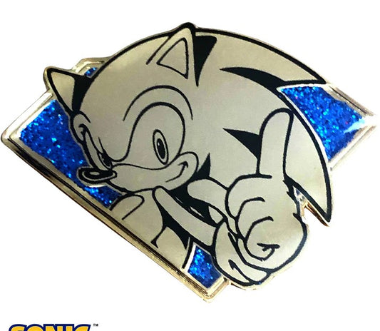 Enamel Pin: Sonic the Hedgehog (Golden Series)