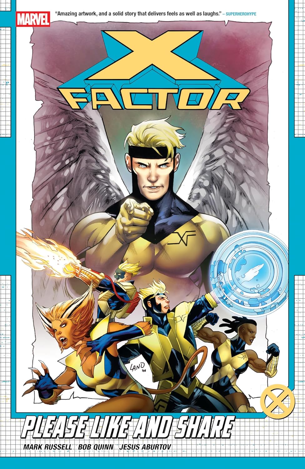X-Factor By Mark Russel Vol. 1: Please Like and Share