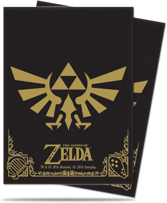 Card Sleeves: Legend of Zelda - Black & Gold