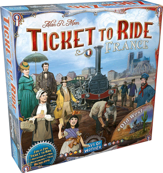 Ticket to Ride: France & Old West Expansion