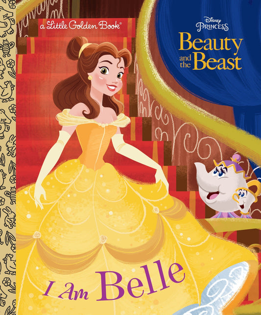Little Golden Book: Beauty & the Beast - I Am Belle