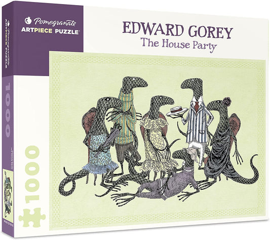 Puzzle: Edward Gorey - The House Party 1000 Pieces