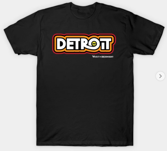 T-Shirt: Vault of Midnight - Detroit - Black