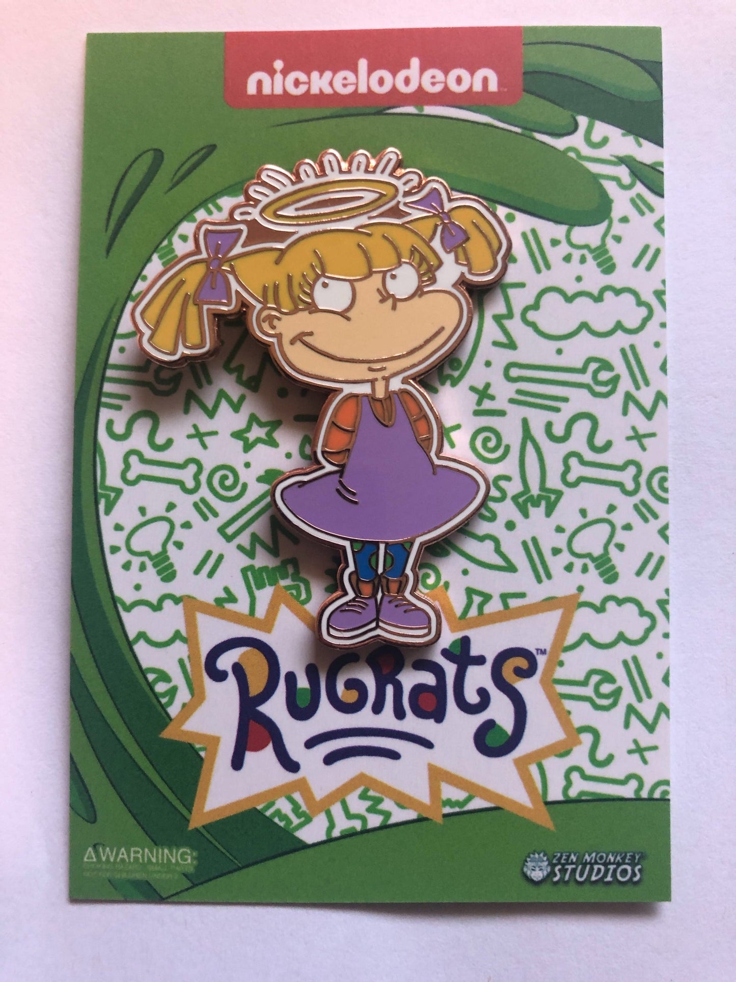 Enamel Pin: Rugrats - Angelica with Halo