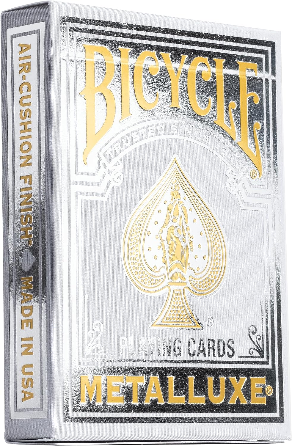 Bicycle Playing Cards: Metalluxe - Silver