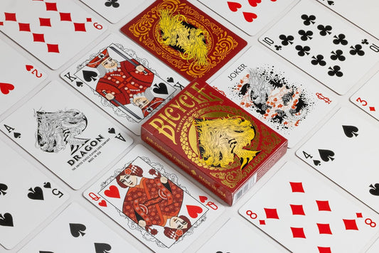 Bicycle Playing Cards: Red Dragon