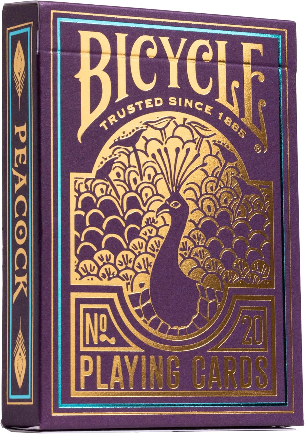 Bicycle Playing Cards: Peacock - Purple