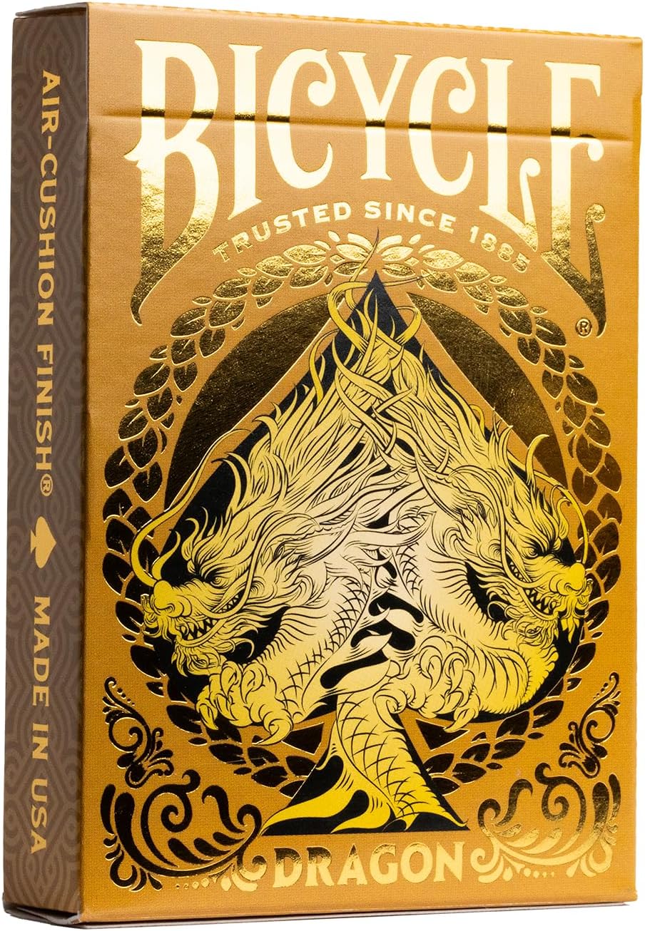 Bicycle Playing Cards: Gold Dragon