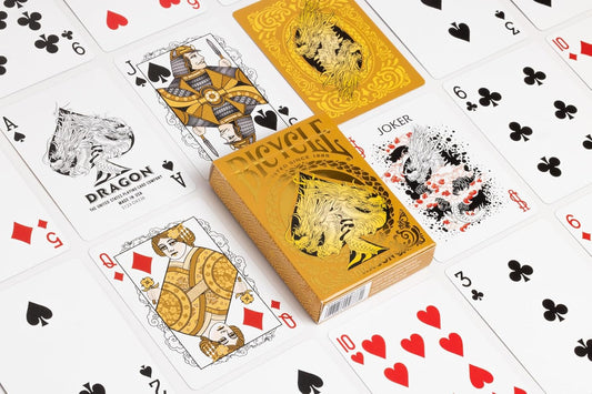 Bicycle Playing Cards: Gold Dragon
